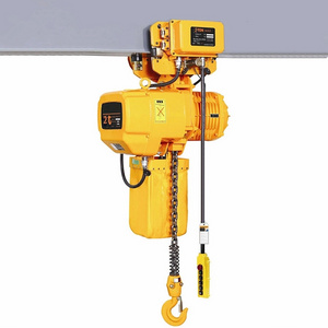 Electric Chain Hoist 1 Ton Crane Hoist 5 Ton Electric Swing Stage Chain Hoist With Hook trolley type