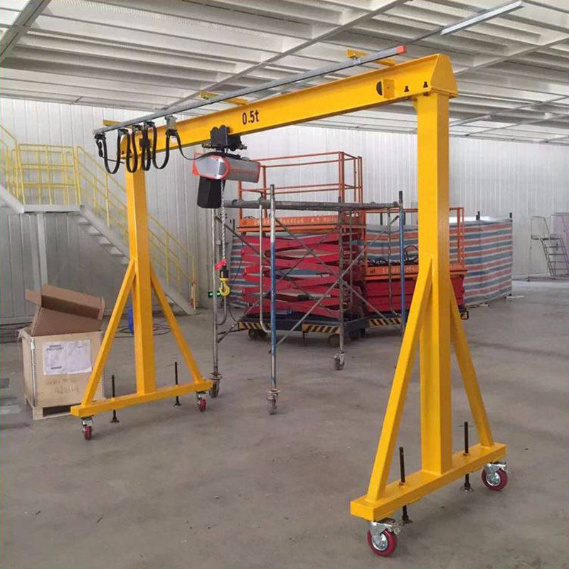 Portable Overhead Gantry Crane Price Factory Supply 3 Ton New Product 2020 Provided Small Engines Electric Winch Engine Hoist