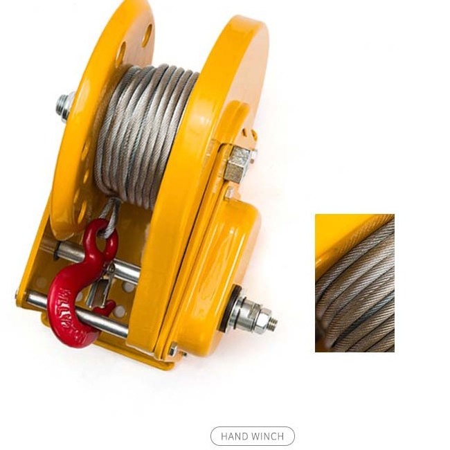 Manual mini Hand  operated Winch Price