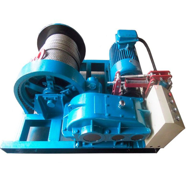 5 Ton CE Approved High Quality construction site Pulling Electric Winch Hydraulic Cable Winch Portable Electric Winch