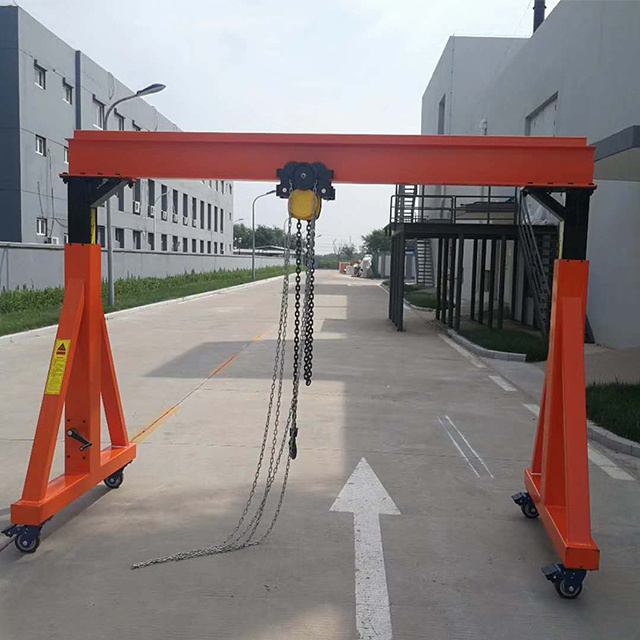 Portable Overhead Gantry Crane Price Factory Supply 3 Ton New Product 2020 Provided Small Engines Electric Winch Engine Hoist