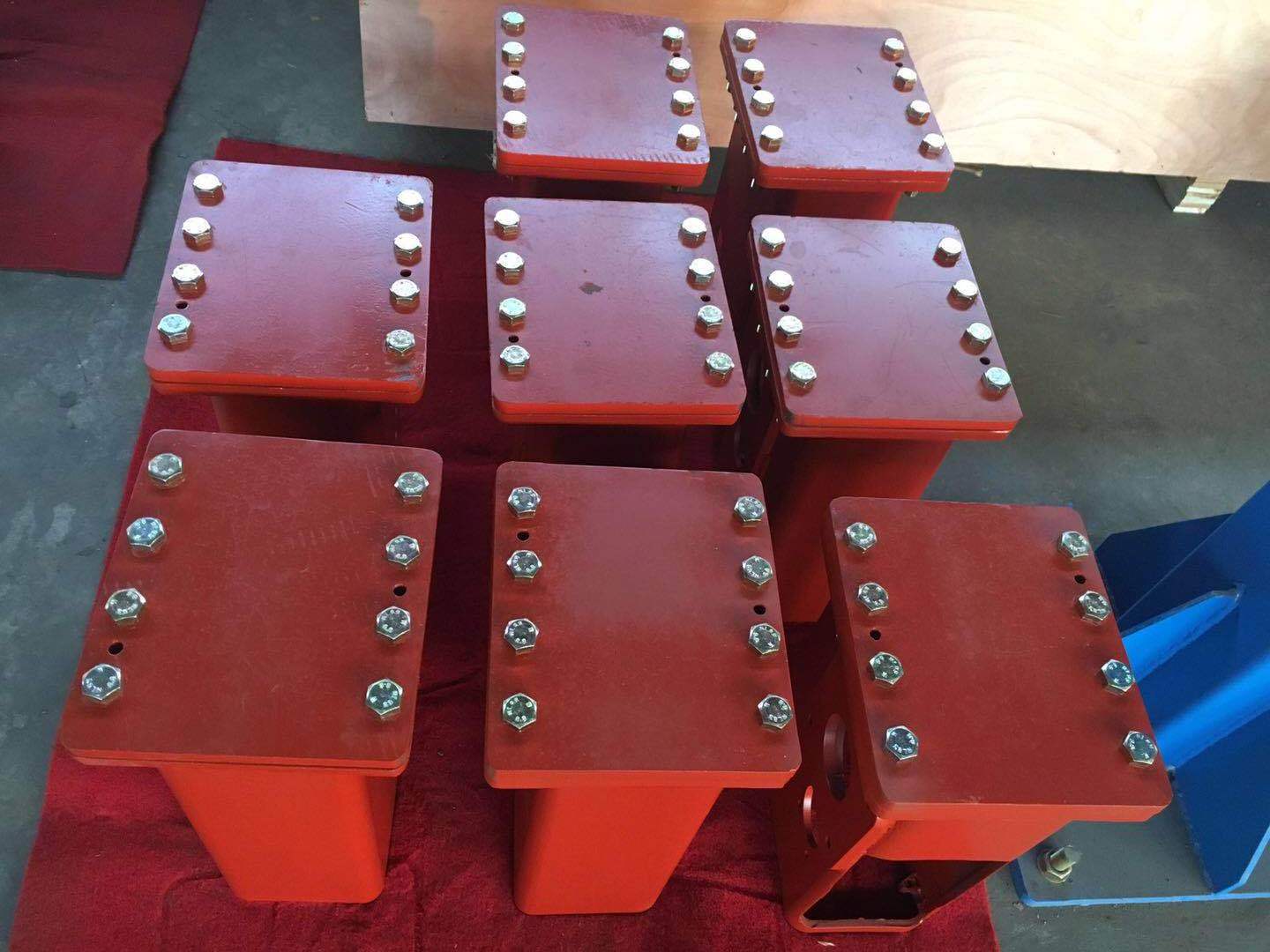 LD crane wheels set of end beam carriage long travel used on 1t 2t 3t single girder overhead bridge crane