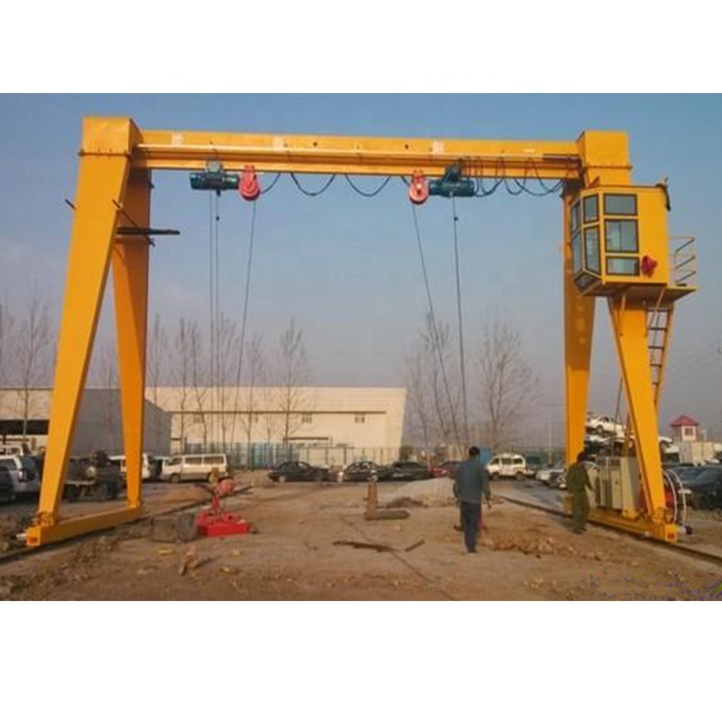 2 ton 4 ton 8 ton European Type electric hoist single girder or double girder with gantry crane