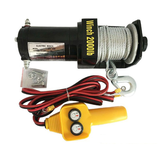 1000lbs 6000lb 12v electric winch