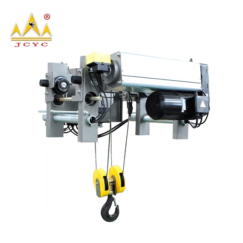 Light Duty Top Roof Traveling Motor Driven Electric Hoist 2.3 ton Single One Beam Girder Overhead Bridge Crane for sale