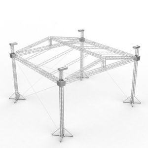 Outdoor Event Aluminum Concert Stage Truss Display With  Roof System  for Sale