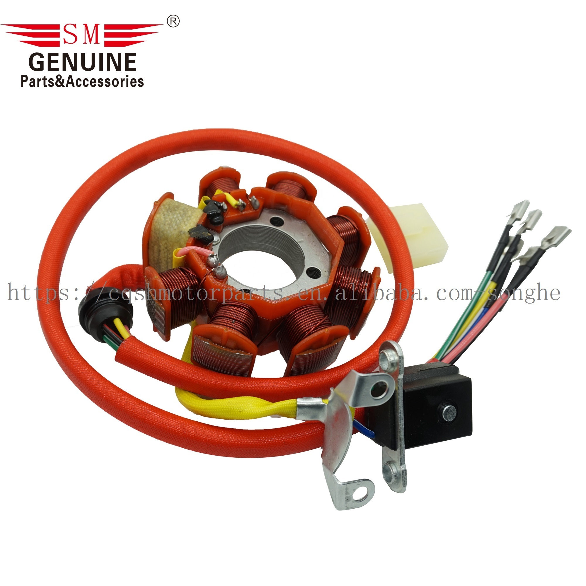 Motorcycle magneto stator coil for Italika FT125 ft 125 CG125 CG150 CG 125 150 125cc 150cc engine spare parts