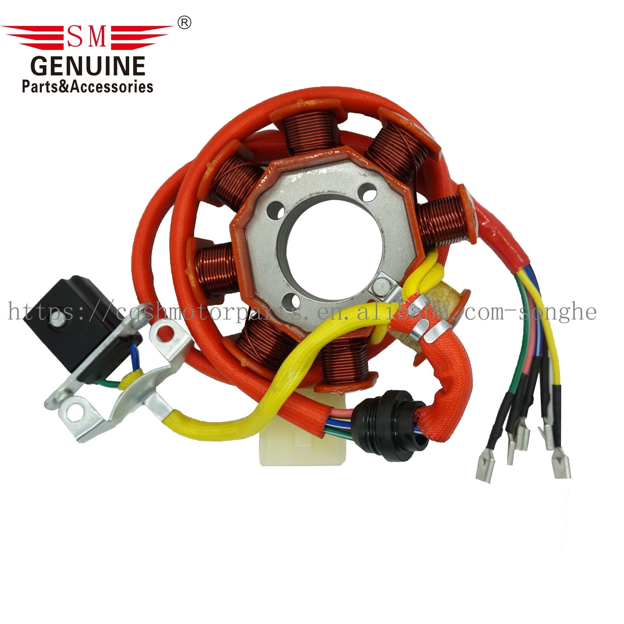 Motorcycle magneto stator coil for Italika FT125 ft 125 CG125 CG150 CG 125 150 125cc 150cc engine spare parts