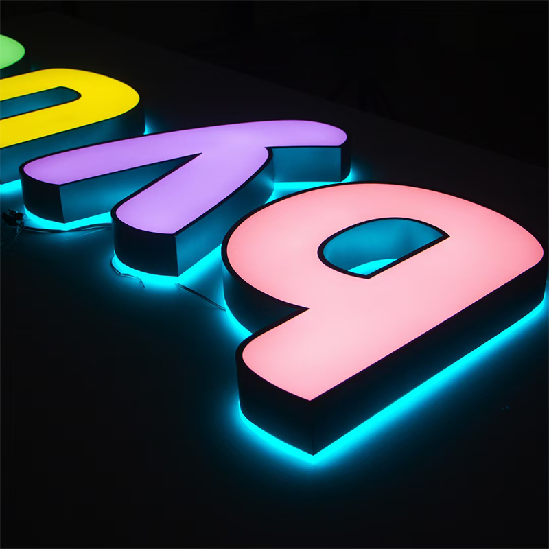 house digital number light led 3d lighting acrylic led channel letters signage electronic signs  Luminous characters