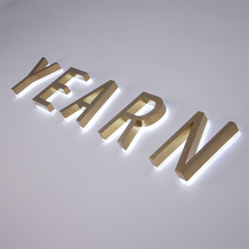 house digital number light led 3d lighting acrylic led channel letters signage electronic signs  Luminous characters