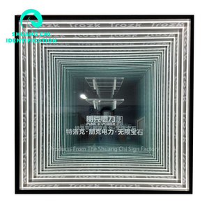 2023 Hot Products The Favorite Melaleuca Abyss Mirror Infinity Mirror Neon Art 12 Interior Decoration 20 Contemporary Indoor