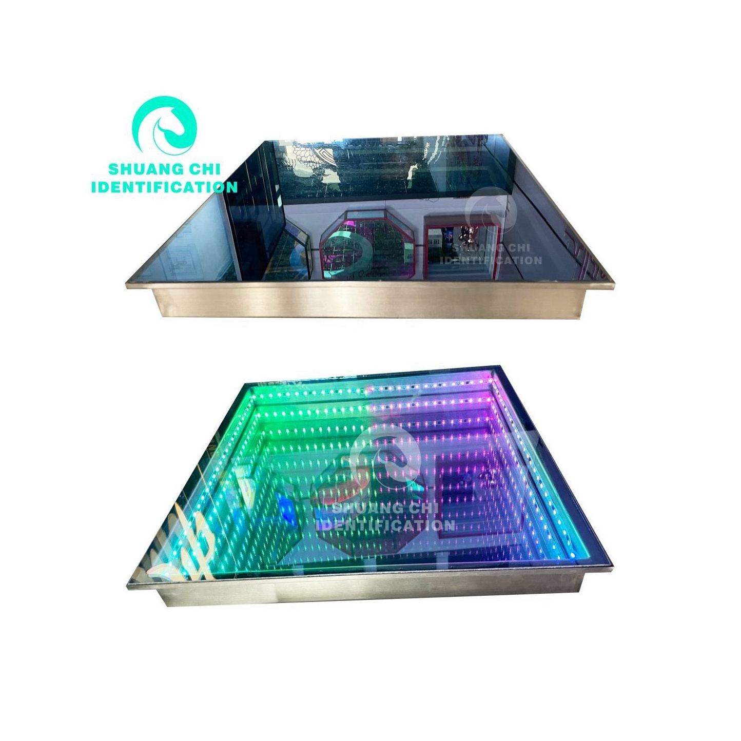 Led Liquid Tiles Floor Dazzling Visual Experience Sensory Floor Tiles Led