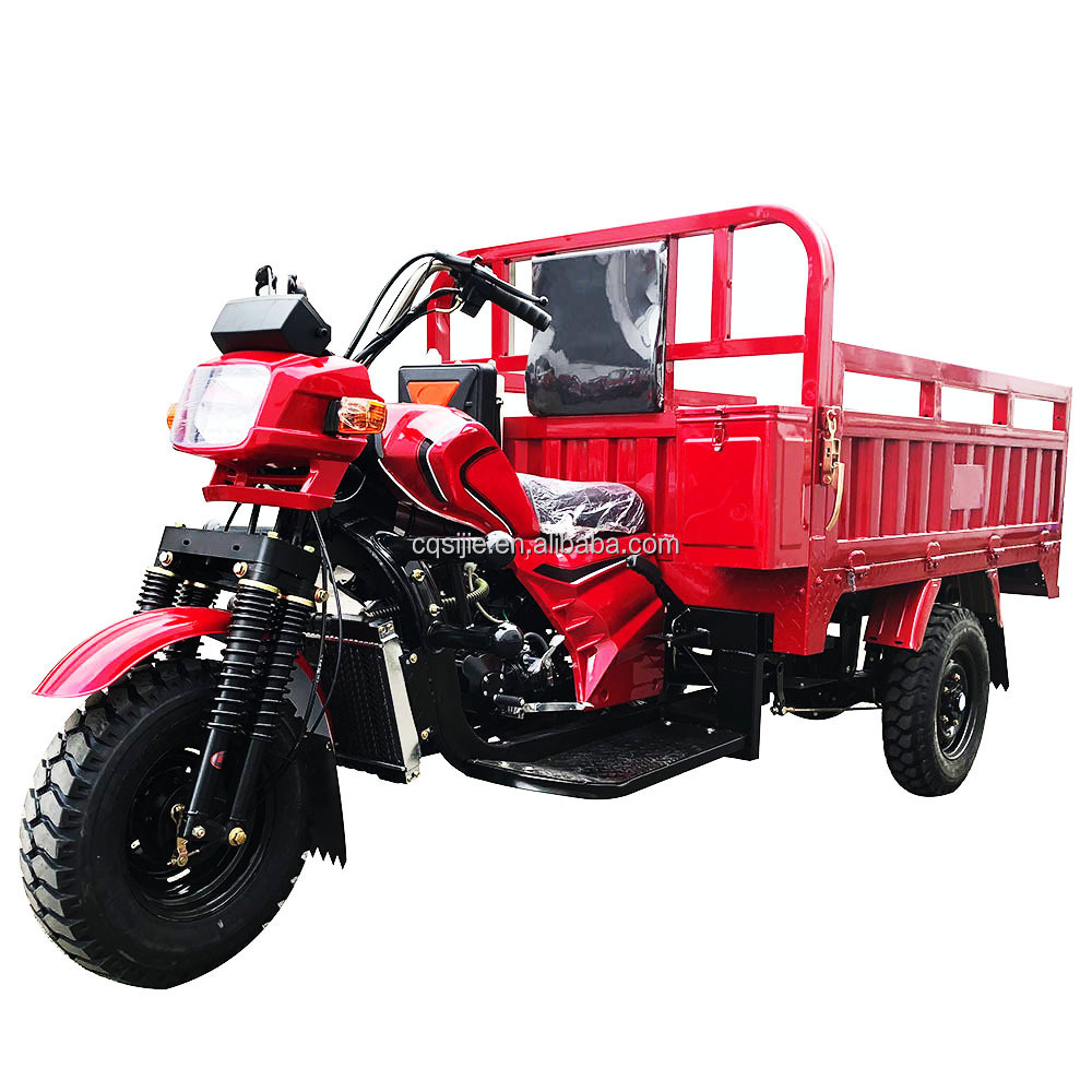 Hot selling 200cc motorized trike motorcycle three wheel motorcycle gasoline moto cargas triciclo de carga moto cargueros