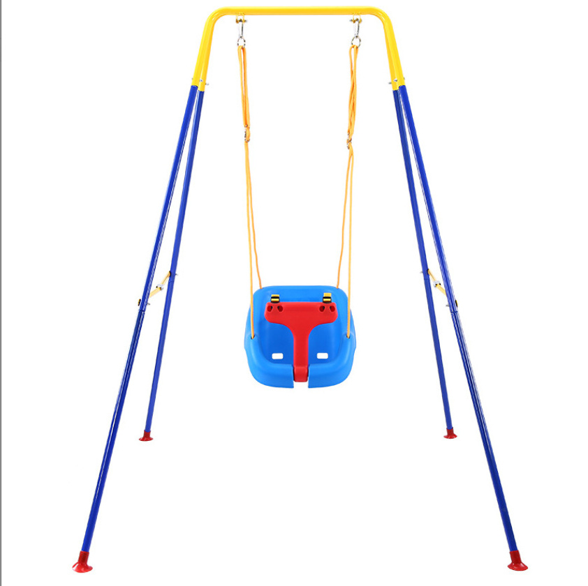 Outdoor fun seat kid fly children swing exerciser set door metal toddler baby jumper with stand