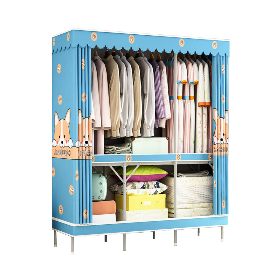 Modern design bedroom closet wardrobe clothes organizer