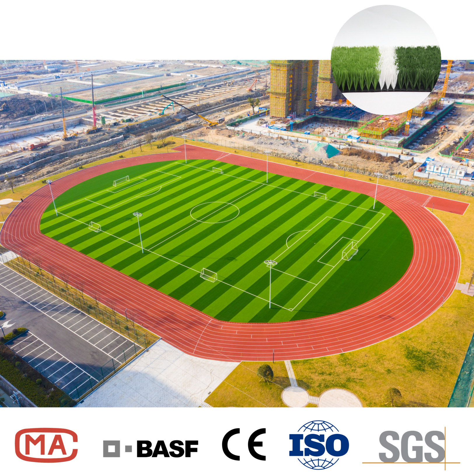 professional soccer field synthetic lawn putting green football artificial turf grass sports flooring for football field