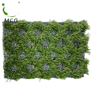 MCG New design hybrid artificial grass weave artificial turf for garden