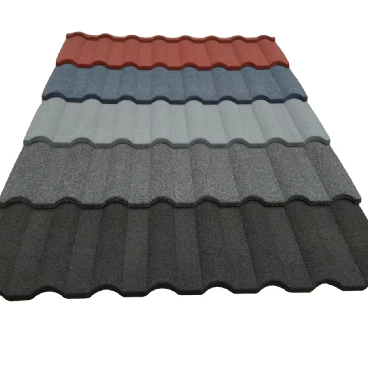 High quality stone+metal coating for roof tiles and colored metal stone for roofs