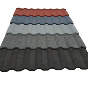 High quality stone+metal coating for roof tiles and colored metal stone for roofs