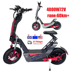 High Quality 100km 4000w High Power 72v Foldable Self Balancing Powerful Electric Scooters for Adults