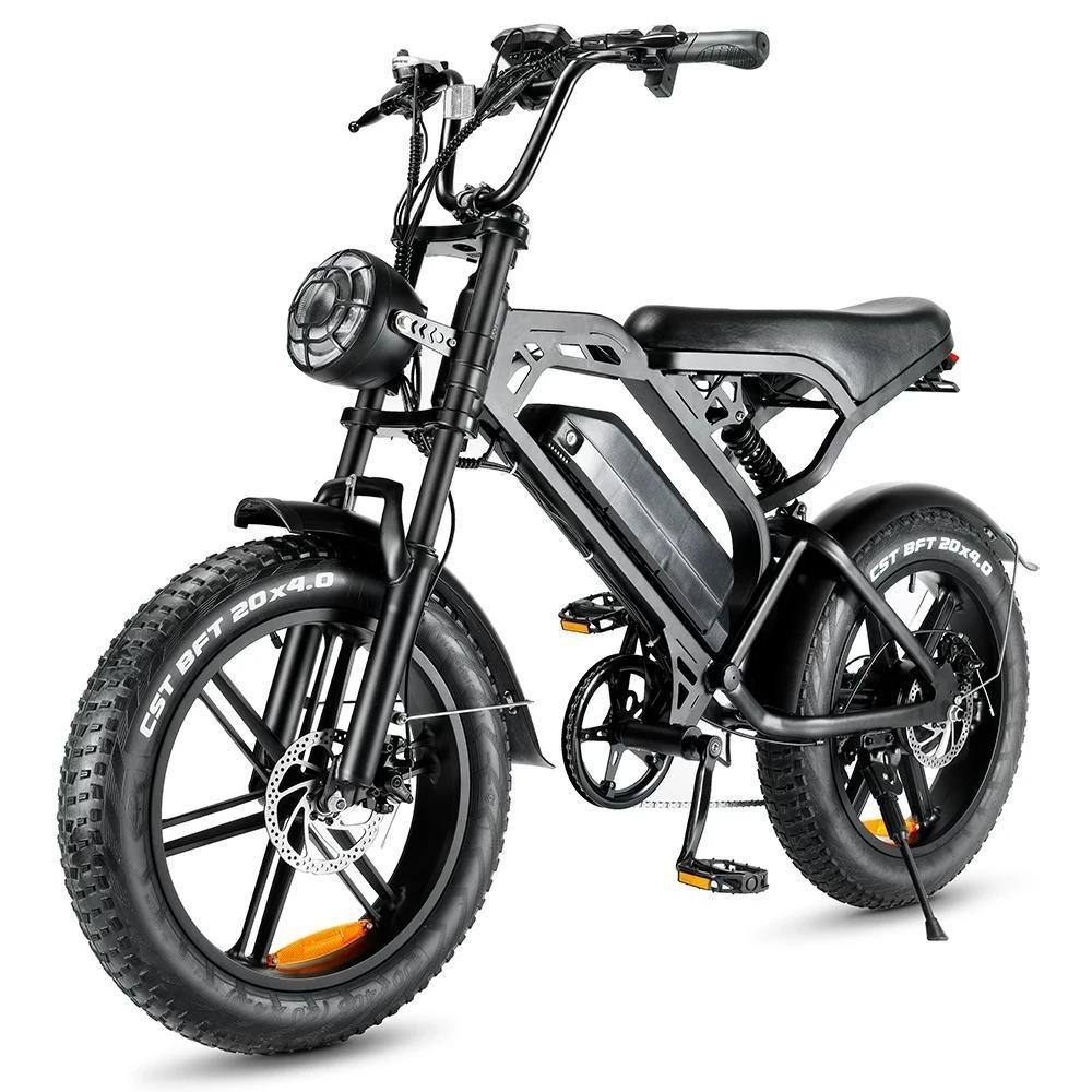 2023 Electric Bike Ready Stock Electrically Mountain Fatbike Eu Cheap 20inch Fat Tire Ebike Motorcycles Electric Bike Factory