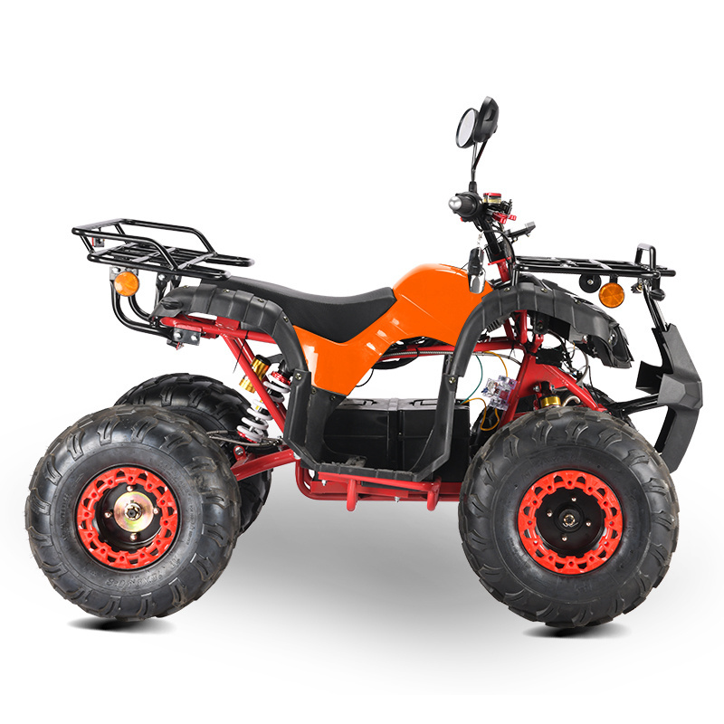 China Supplier 8 Inch Tire 60v 2000w 50km Range Four Wheelers Quad Cf Moto 4x4 Electric Atv for Adults