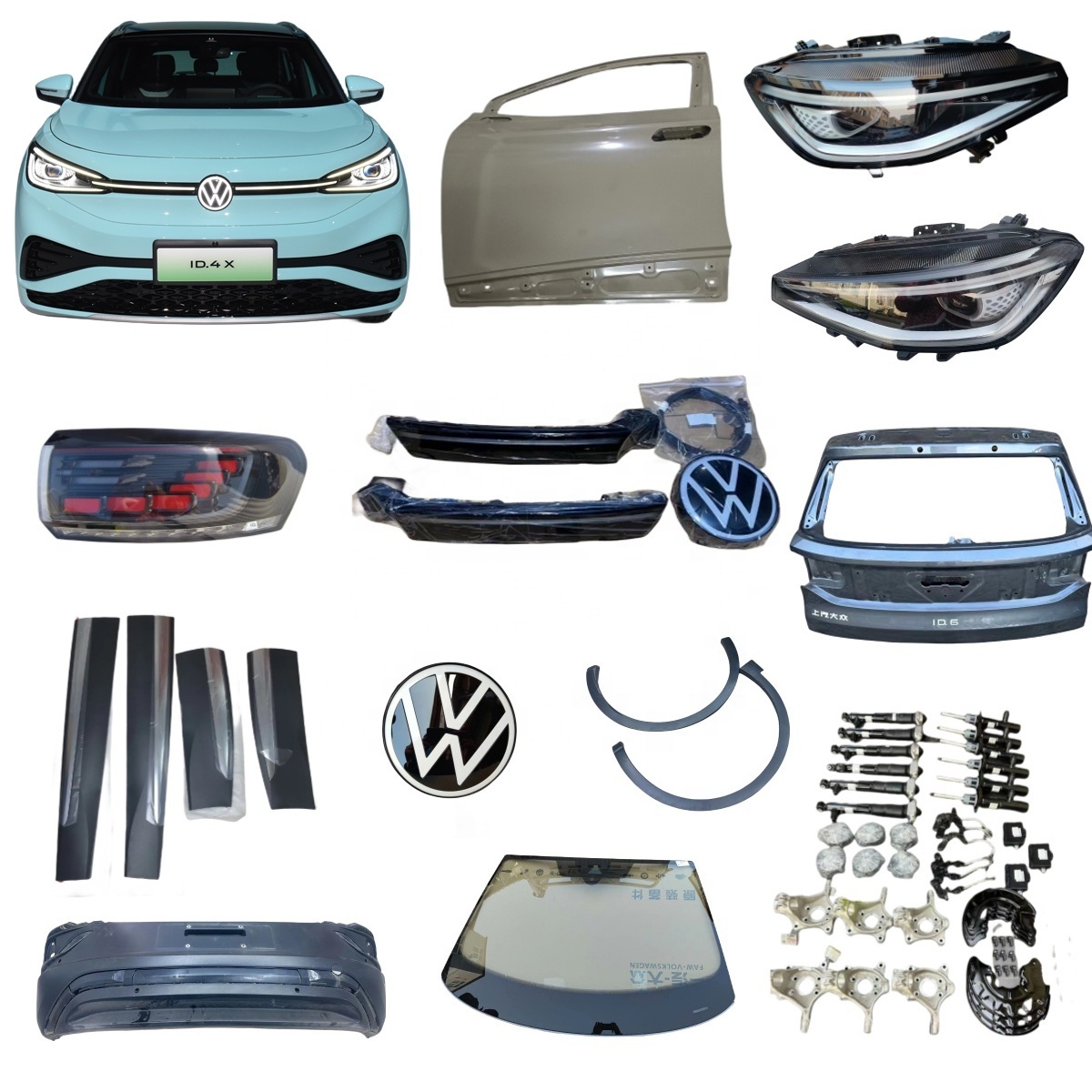 Chinese Original Quality All Electric Car Auto Spare Parts Accessories for Volkswagen VW ID4 ID6 ID 4 6