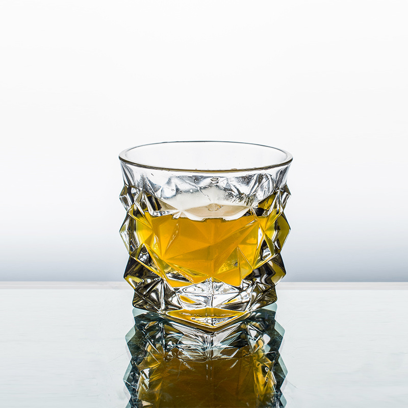 SHENGXI Old Fashioned Clear Personalized Whiskey Tasting Glasses