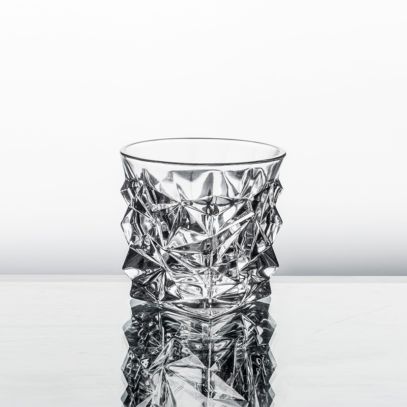 SHENGXI Old Fashioned Clear Personalized Whiskey Tasting Glasses