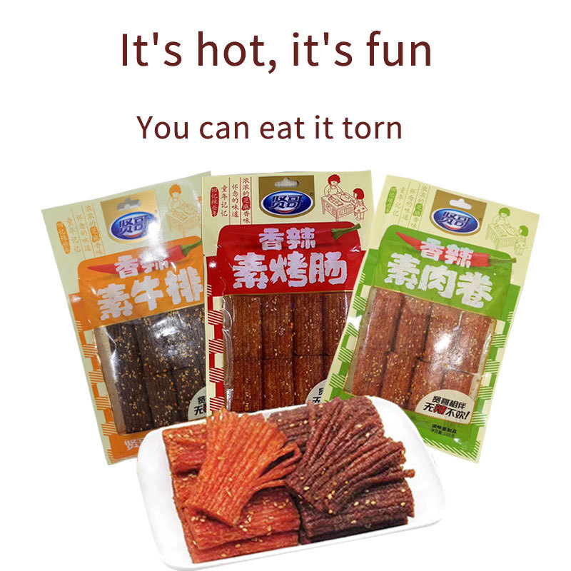 Wholesale Delicious Chili Grain Food Chinese Latiao Chunky Spicy Strips Casual Spicy Snacks