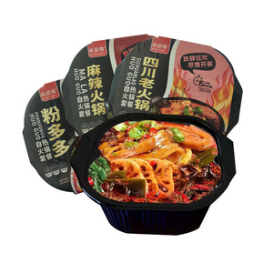 Self-heating Vegetables Hot Pot Dorm Camping Travel Hot Pot Outdoor Chinese Mini Hot Pot