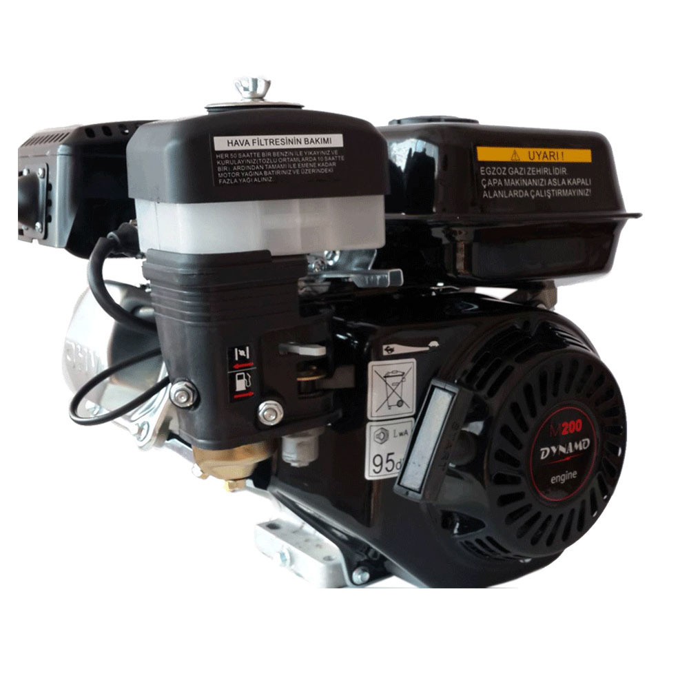 Horizontal shaft 15hp 4 stroke air cooled diesel engine