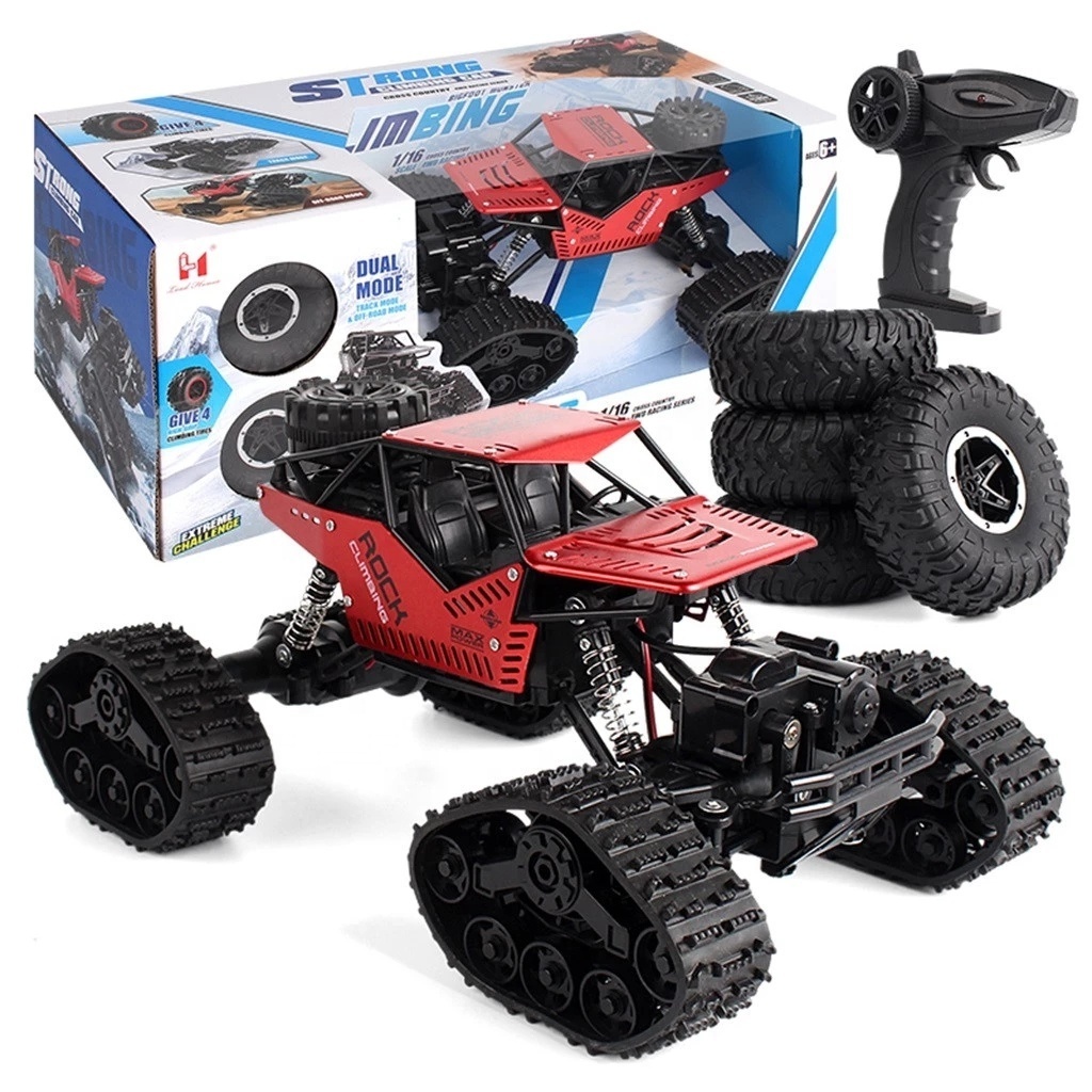 Hot sale 1/16 Monster Truck 4WD Off Road Vehicle Conquering All Terrain RC Rock Crawler 4x4 Climbing Car Kids Toy with tires