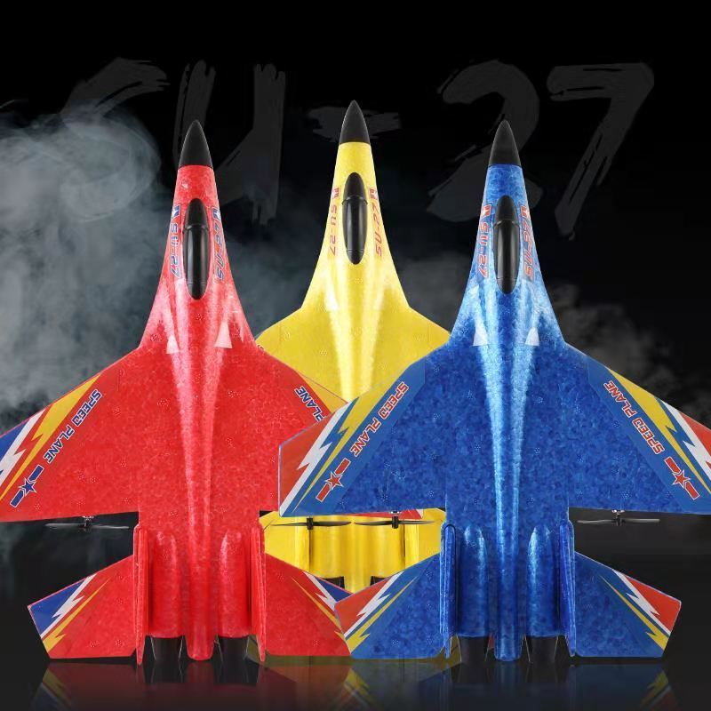 2022 EPP aircraft model glider Foam air plane anti-fall unbreakable flying rc toy su 35 27 radio remote control rc airplane