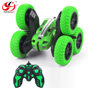 2.4G High Speed 360 Rotating Off-Road Tumbling Climbing Vehicle 6 Wheel Stunt Car 2022 Remote Control car Double Sided 360