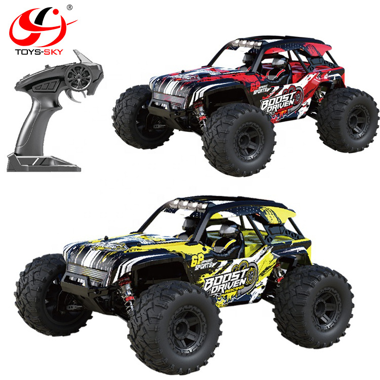 High Speed Rock Climbing Alloy Big Wheel 1/10 Fadio Control Toys Trucks Car Hobby Grade RC Monster Truck 1/10