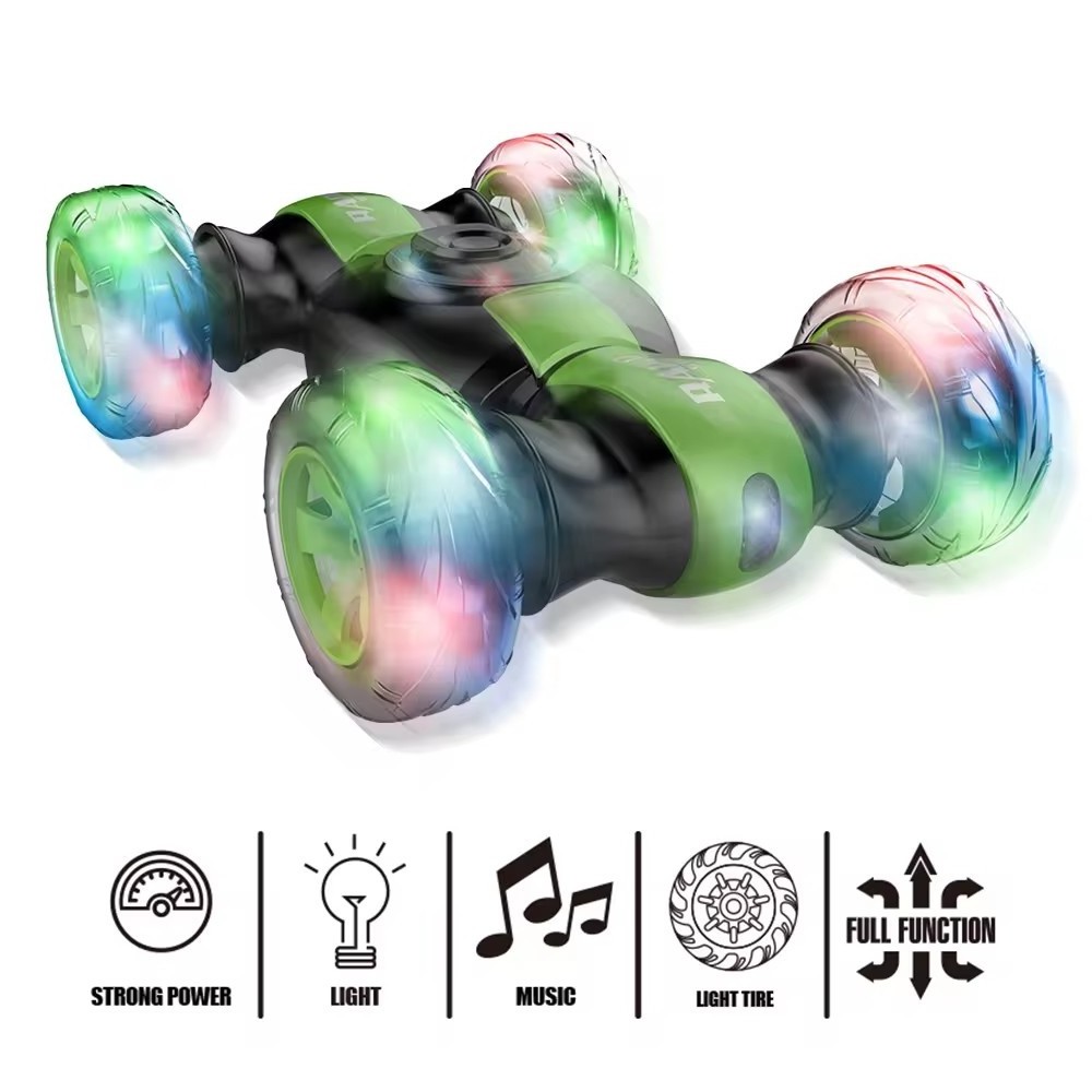 Carro De Juguete Remote Control Toy Rc Auto 2 Colors Hand Gesture Sensing Rc Stunt Car Rotation 360 Car with light wheel