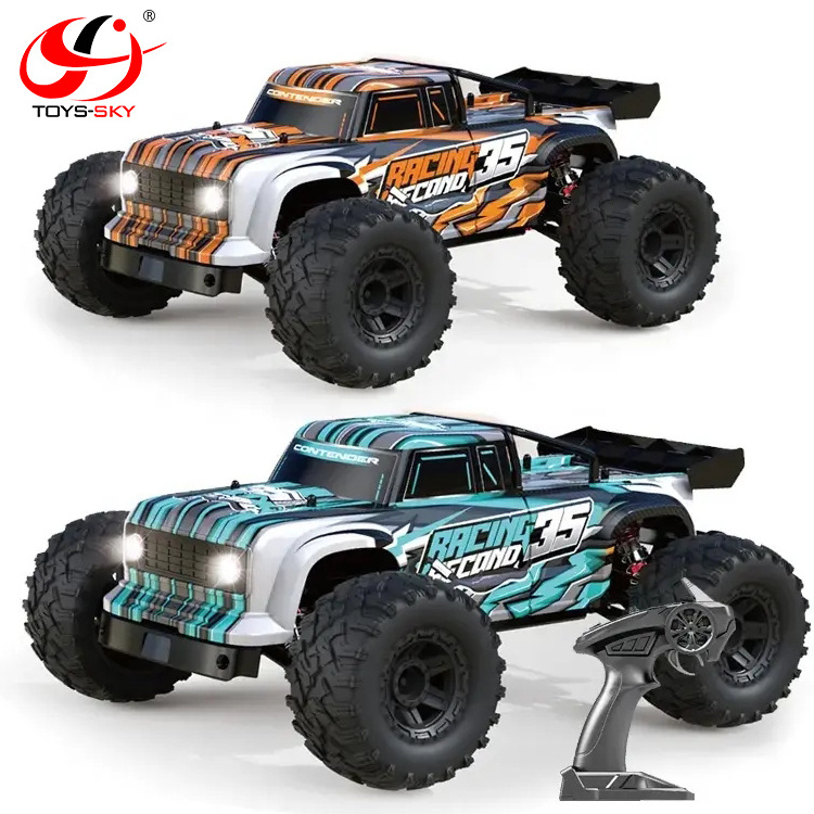 2.G 4WD 4X4 Alloy Led Lights All Terrain Brushless Radio Control RC RTR 1/10 Drift Car  Rock Crawler Hobby Car For Hobbyists