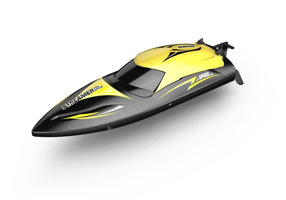 Newest 2.4G Atomic Brushless RC Racing Speed Boat 30mph Electronic Remote Control Boat High Speed for Swimming Pool and Lakes