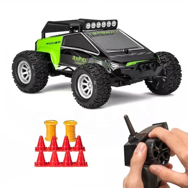 1:32 2WD 2.4GHz 20km/h Remote Control Off Road Truck Racing High Speed Electric Mini Monster Truck RC Car Toys For Kids