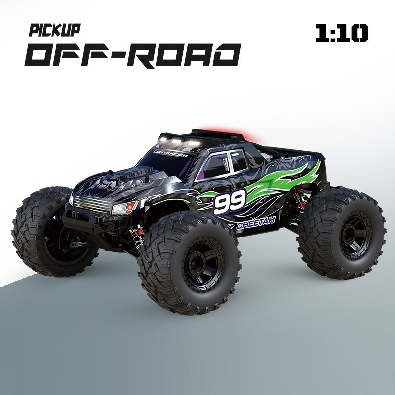 2.G 4WD 4X4 Alloy Led Lights All Terrain Brushless Radio Control RC RTR 1/10 Drift Car  Rock Crawler Hobby Car For Hobbyists