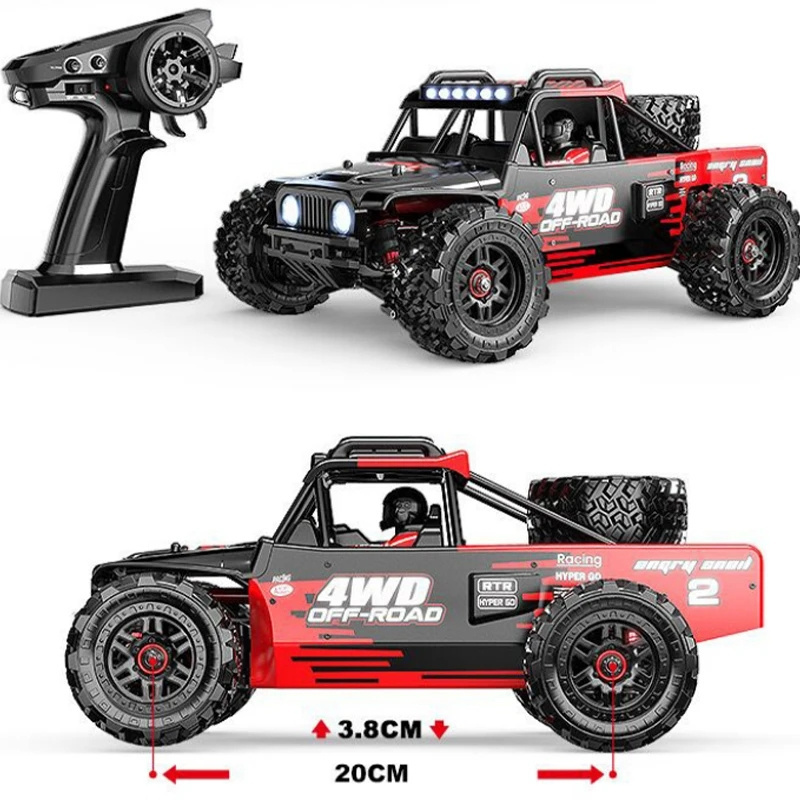 MJX Hyper Go 14209 RC Car 4WD 1/14 Brushless Motor 43KM/H Remote Control Off-Road Racing Drift Desert Car