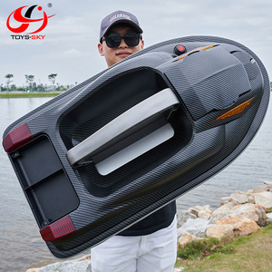 New Dual Motor Strong Power Expert 7 lb Heavy Load 2.4G Remote Control RC Fishing Bait Boat With Feed Hook Night Light