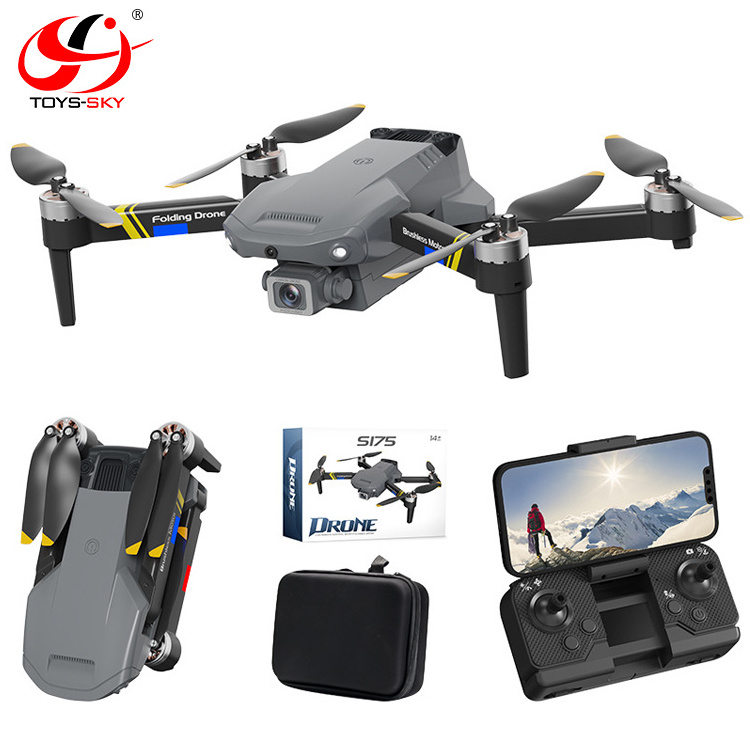 Best Selling Cheap 2.4G 6 Axis Brushless Motor Small Drone FPV With 4k Dual Camera Optical flow obstacle avoidance Drone