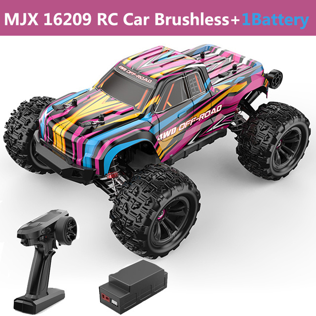 MJX 16207 Hyper Go 1/16 Brushless 4WD Electric Off Road Truggy 62KM/H High Speed Racing Remote Control Car RC Monster Truck