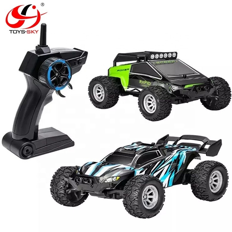 1:32 2WD 2.4GHz 20km/h Remote Control Off Road Truck Racing High Speed Electric Mini Monster Truck RC Car Toys For Kids