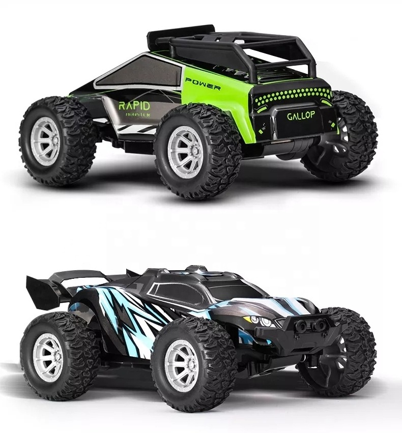 1:32 2WD 2.4GHz 20km/h Remote Control Off Road Truck Racing High Speed Electric Mini Monster Truck RC Car Toys For Kids