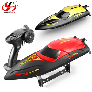 Newest 2.4G Atomic Brushless RC Racing Speed Boat 30mph Electronic Remote Control Boat High Speed for Swimming Pool and Lakes