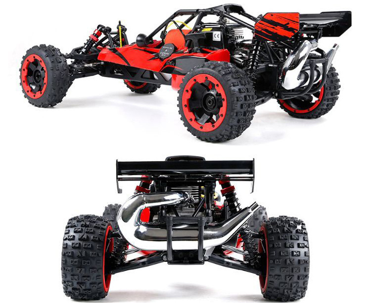 Hobby ROVAN BAJA 1/5 2.4G ROFUN 29cc One-stroke 4 bolt fixed engine baja 5S Petrol rc car gasoline 4WD rc Fuel car Nitro