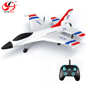 2021 New EPP Foam RC Glicer Plane F16 2.4G 3CH Airplane RC Jet Model Remote Control Glider Outdoor Flying Aircraft Toys RTF